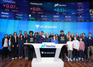 US Squash Rings Nasdaq Closing Bell