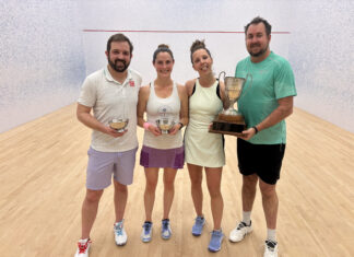 Stoker & White Earn Third Mixed Doubles National Title in Four Years